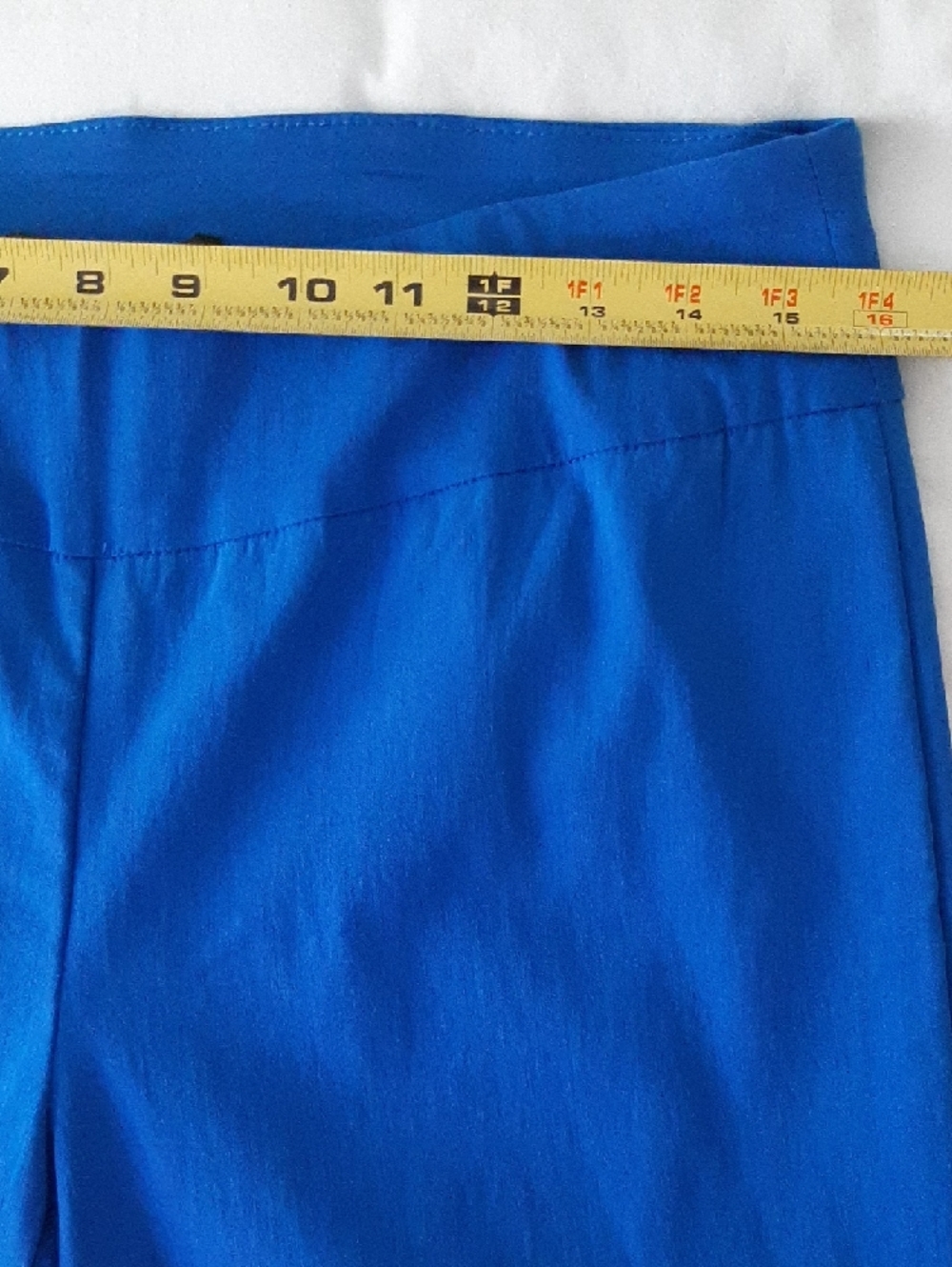 Capri Zac & Rachel Size 10 Royal Sapphire Blue Activewear Beach Or Casual - Picture 6 of 9